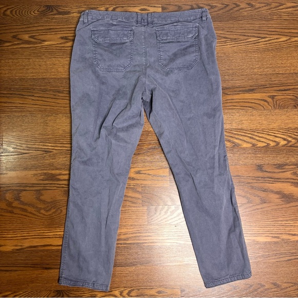 GAP Skinny Utility Khaki Pants in Blue/Grey Wash size 14 - Picture 2 of 12